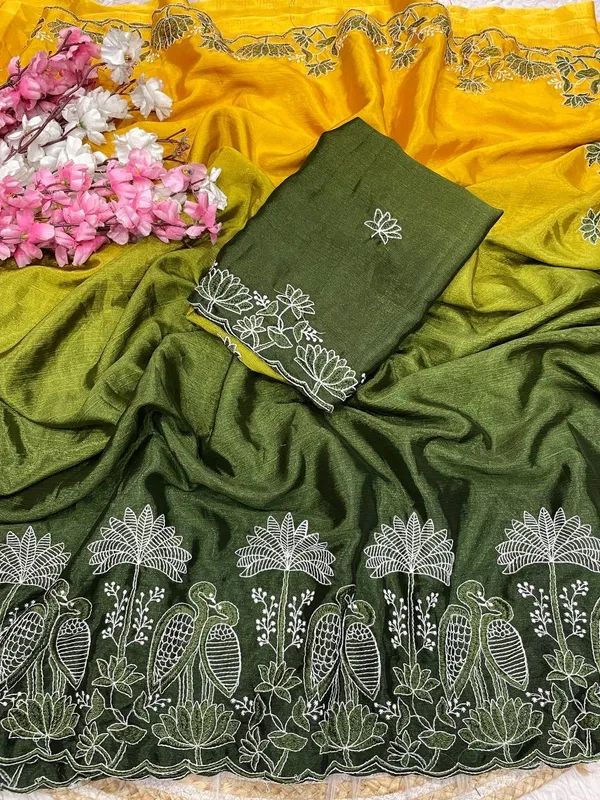 Green_Embroidered_Fancy_Saree