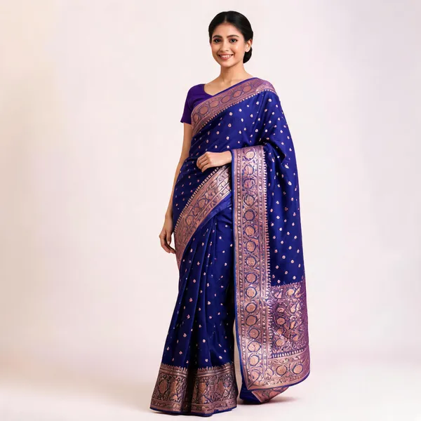 Purple_Katan_Banarasi_Saree