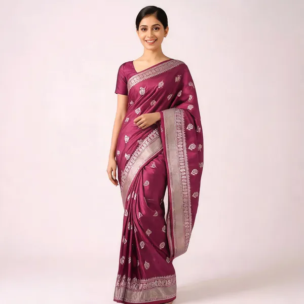 Onion_Pink_Mashru_Banarasi_Saree