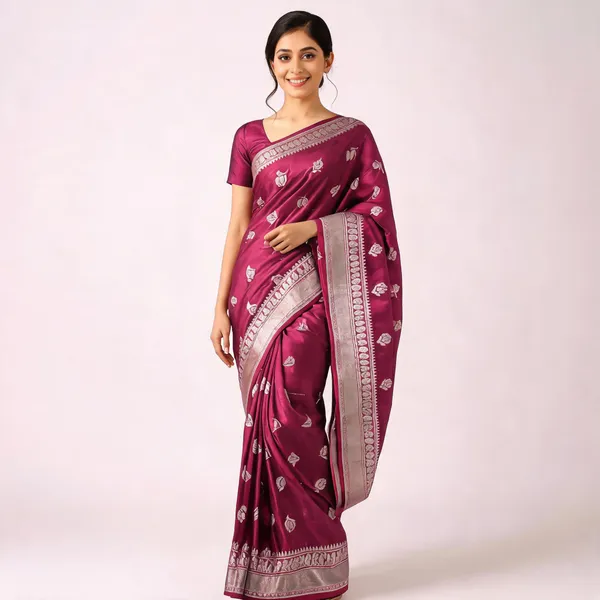 Onion_Pink_Mashru_Banarasi_Saree