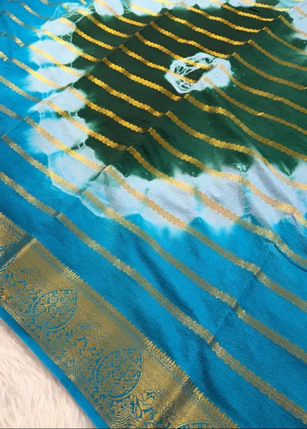Blue_Semisilk_Banarasi_Saree