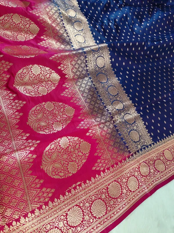 Royal_Blue_Katan_Banarasi_Saree