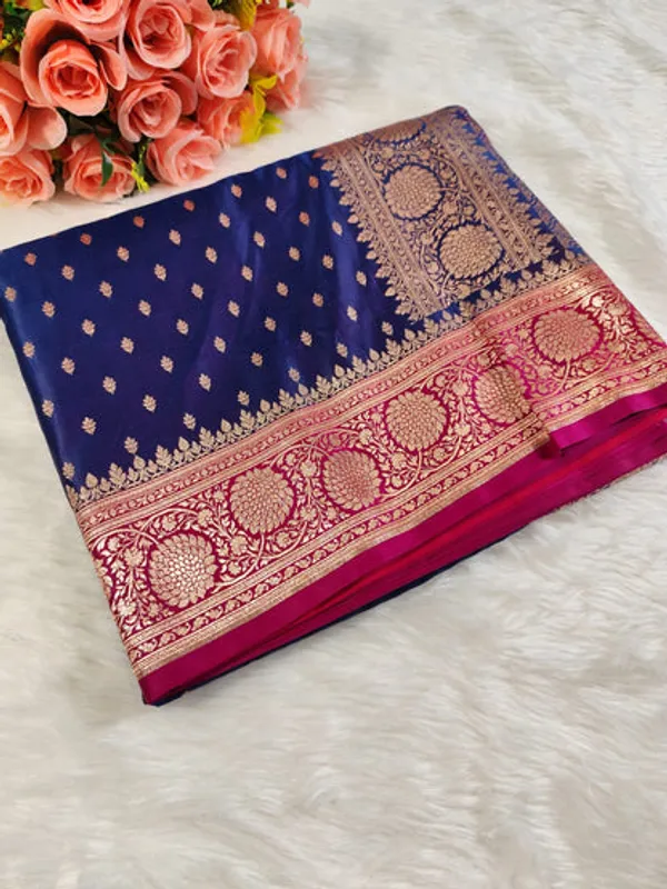 Royal_Blue_Katan_Banarasi_Saree
