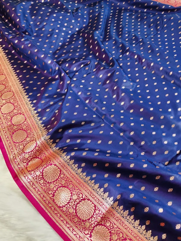 Royal_Blue_Katan_Banarasi_Saree