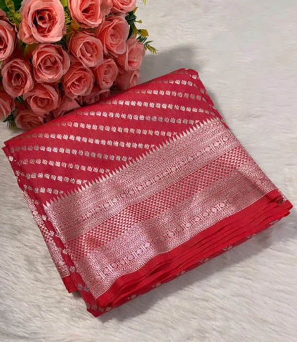 Pink_Semisilk_Banarasi_Saree