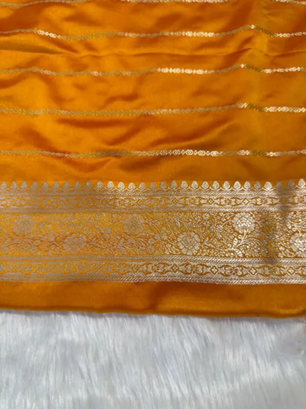 Mustard_Yellow_Mashru_Banarasi_Saree