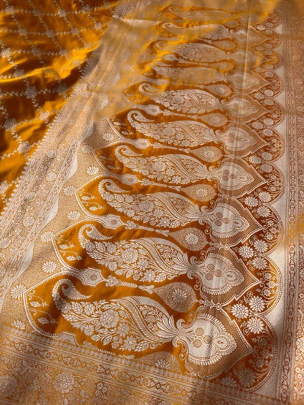 Mustard_Yellow_Mashru_Banarasi_Saree