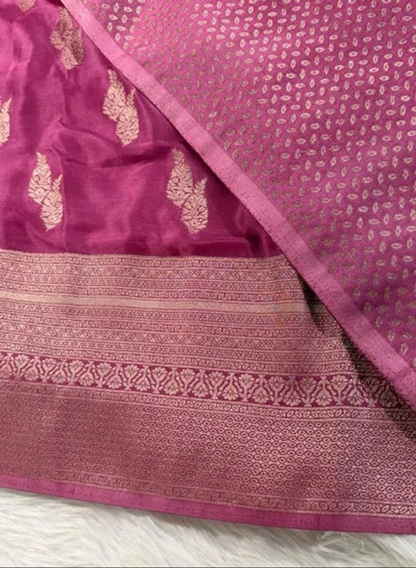 Onion_Pink_Satin_Banarasi_Saree
