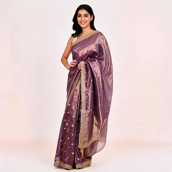Purple_Tissue_Banarasi_Saree