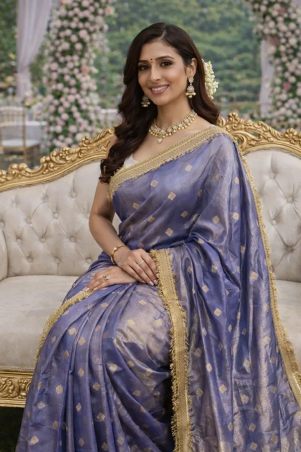 Lavender_Tissue_Banarasi_Saree