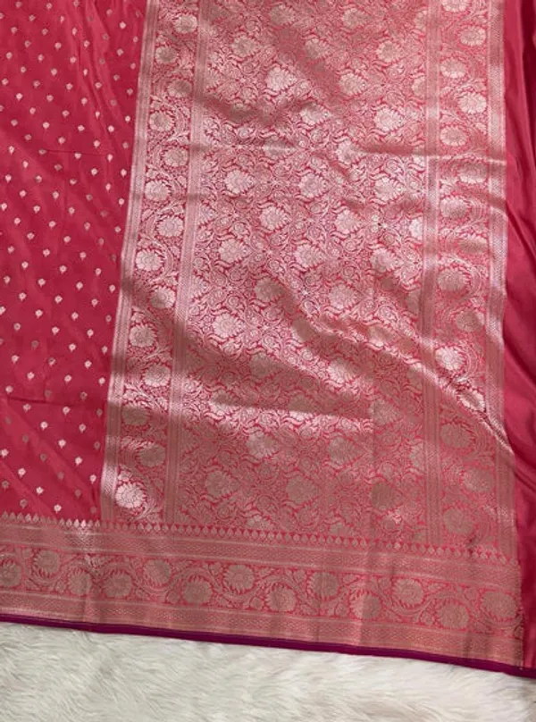 Rose_Pink_Mashru_Banarasi_Saree