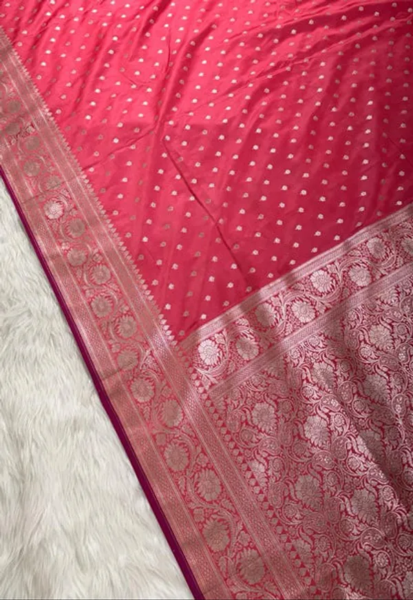 Rose_Pink_Mashru_Banarasi_Saree