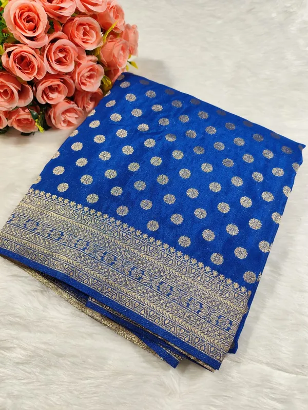 Navy_Blue_Georgette_Banarasi_Saree