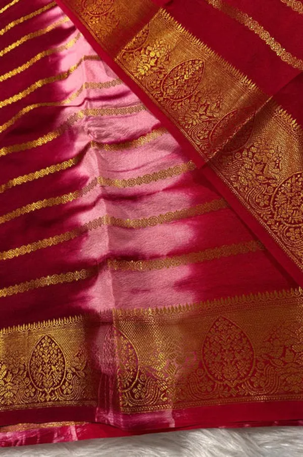 Pink_Red_Semisilk_Banarasi_Saree