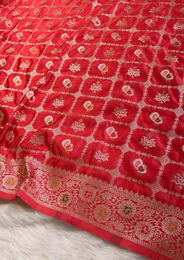 Pink_Satin_Banarasi_Saree