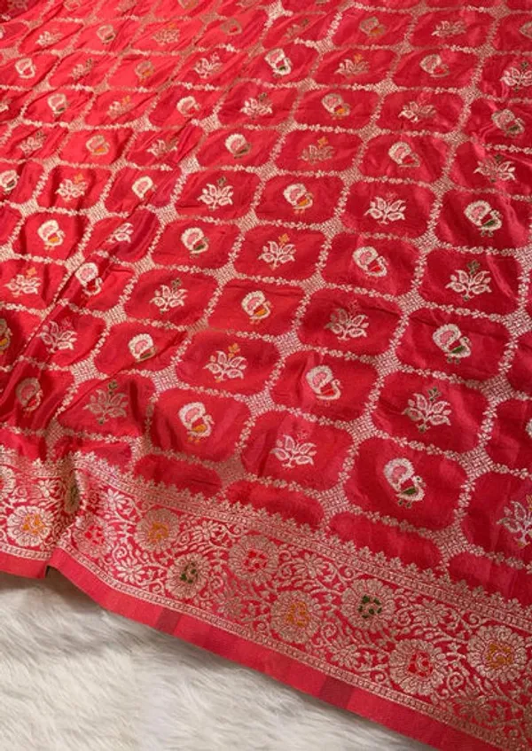 Pink_Satin_Banarasi_Saree