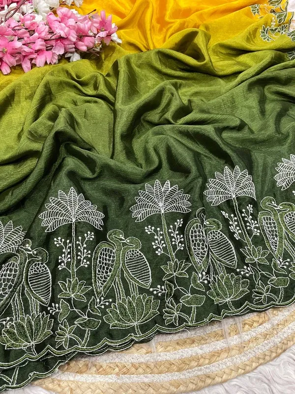 Green_Embroidered_Fancy_Saree