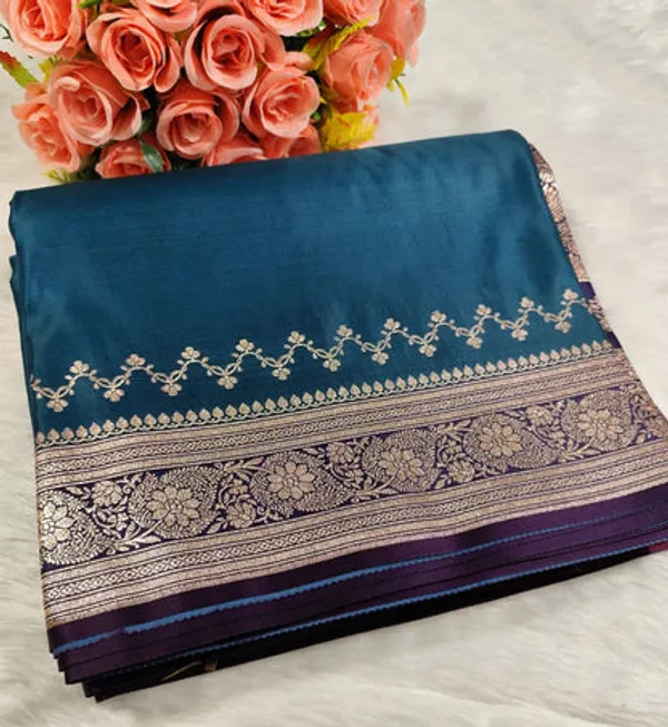 Blue_Katan_Banarasi_Saree