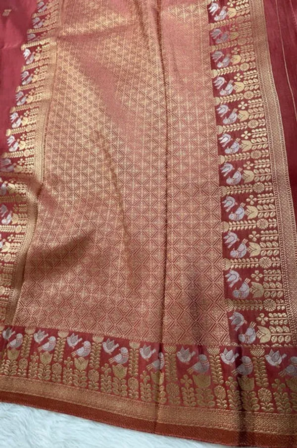 Onion_Pink_Satin_Banarasi_Saree