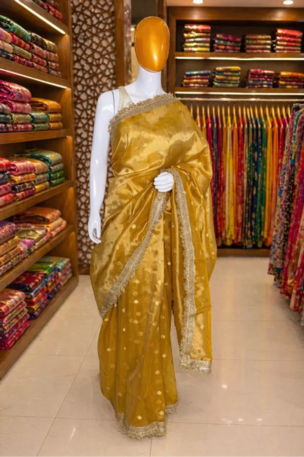 Yellow_Tissue_Banarasi_Saree