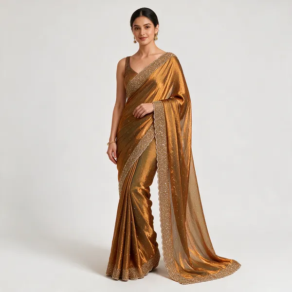 Gold_Embellished_Fancy_Saree