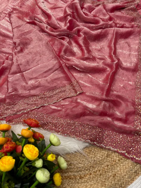Pink_Embellished_Fancy_Saree