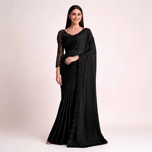 Black_Designer_Fancy_Saree