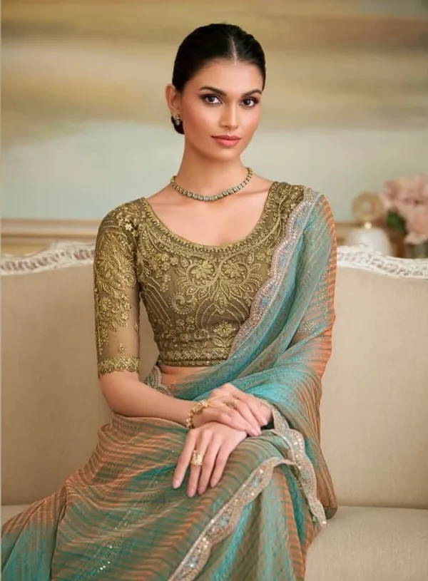 Green_Designer_Fancy_Saree