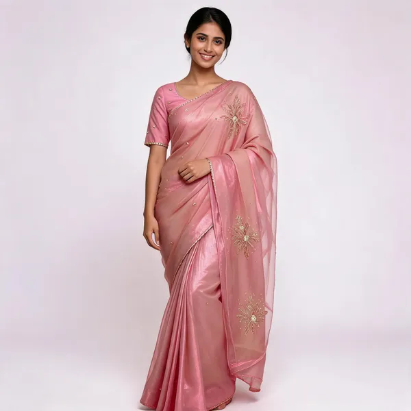 Pink_Katdana_Fancy_Saree