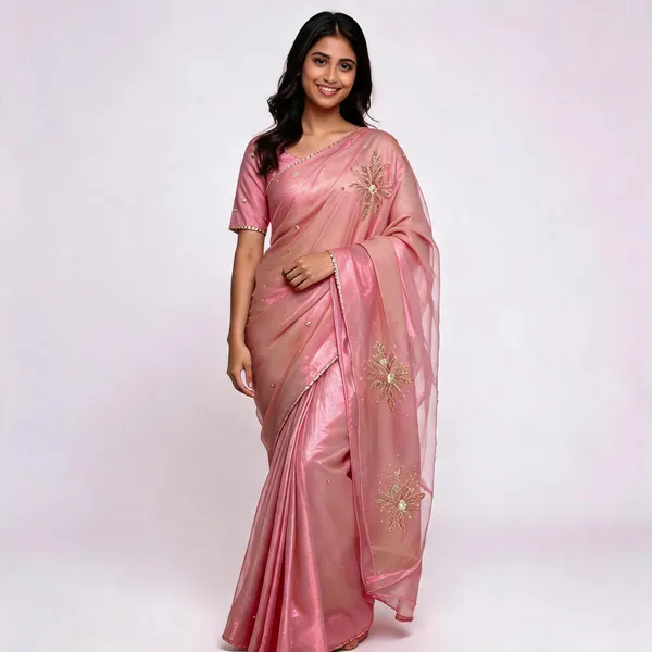 Pink_Katdana_Fancy_Saree