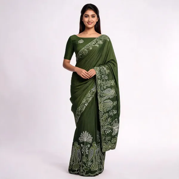 Green_Embroidered_Fancy_Saree