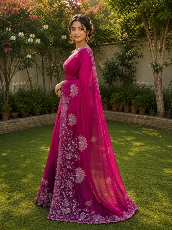 Magenta__Embroidered_Fancy_Saree