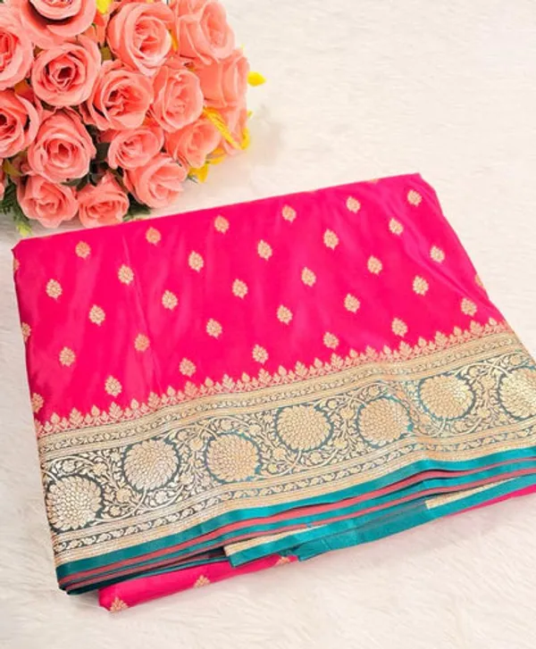 Pink_Katan_Banarasi_Saree