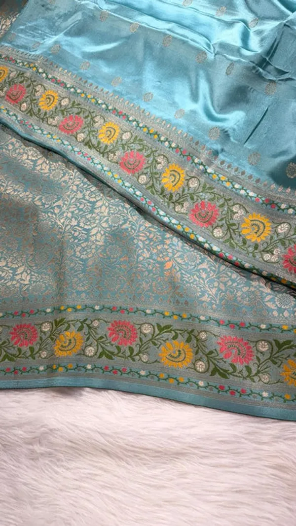 Blue_Semisilk_Banarasi_Saree