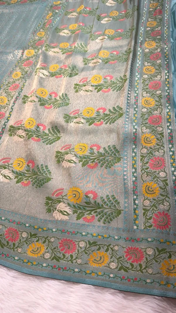 Blue_Semisilk_Banarasi_Saree