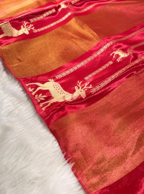 Pink_Crepe_Tissue_Banarasi_Saree