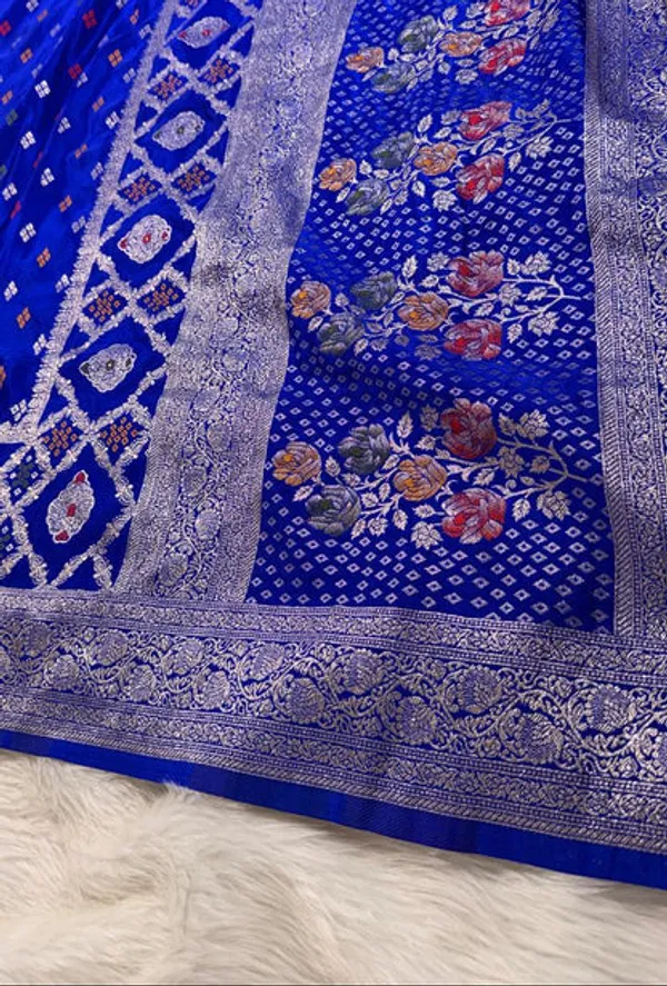 Royal_Blue_Satin_Banarasi_Saree