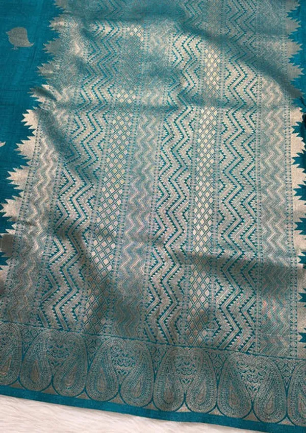 Green_Semisilk_Banarasi_Saree