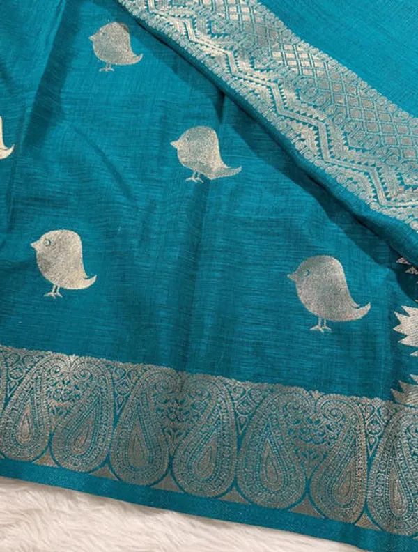 Green_Semisilk_Banarasi_Saree