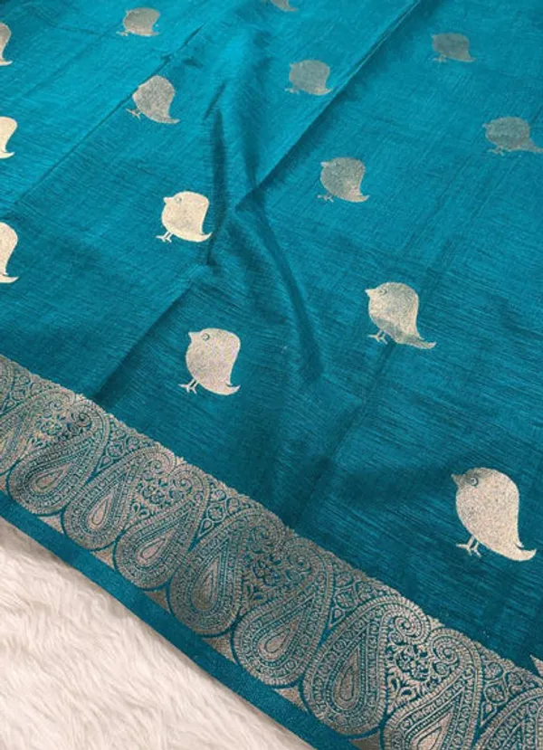 Green_Semisilk_Banarasi_Saree
