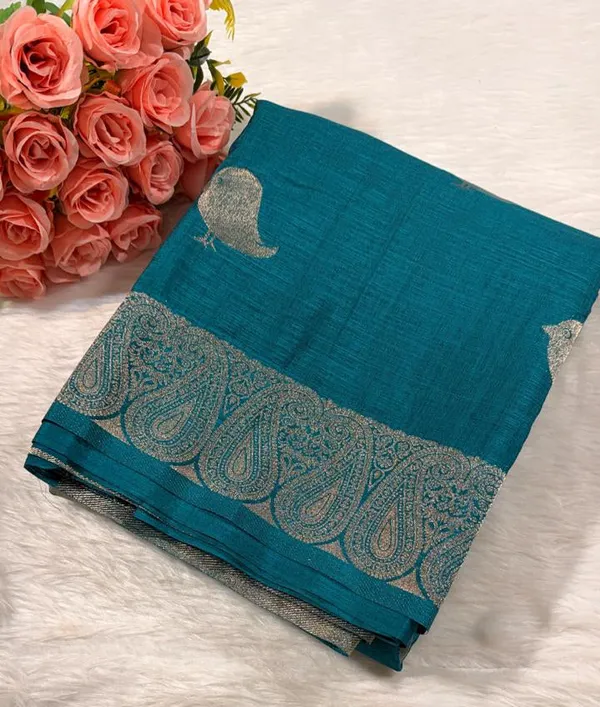Green_Semisilk_Banarasi_Saree