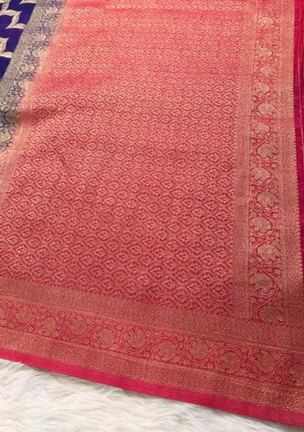 Purple_Georgette_Banarasi_Saree