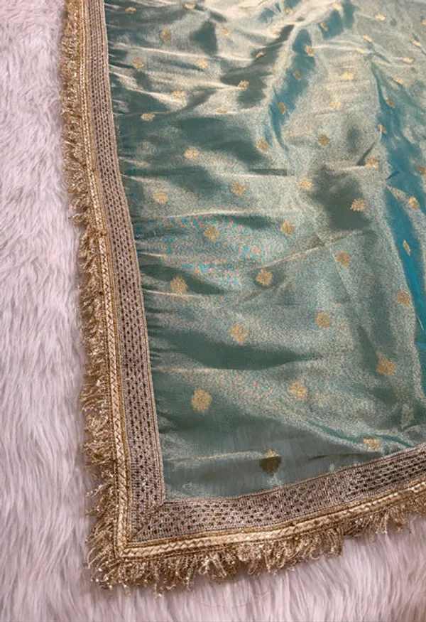 Blue_Tissue_Banarasi_Saree