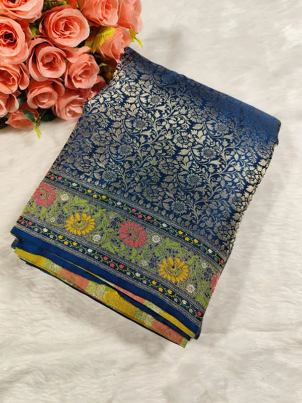 Blue_Semisilk_Banarasi_Saree