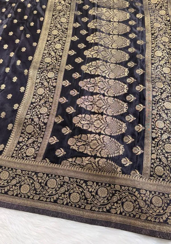 Black_Satin_Banarasi_Saree