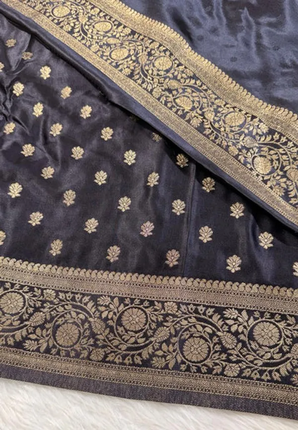 Black_Satin_Banarasi_Saree