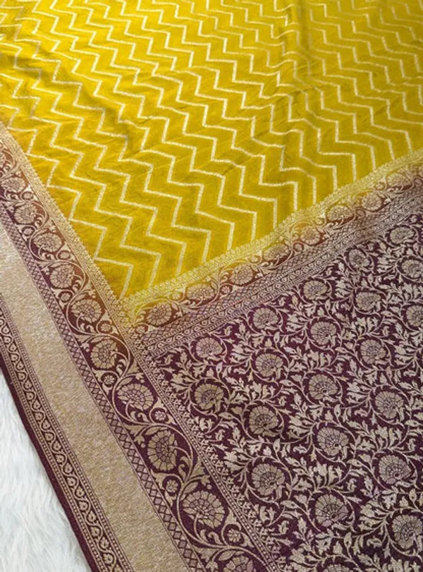 Mehendi_Green_Georgette_Banarasi_Saree