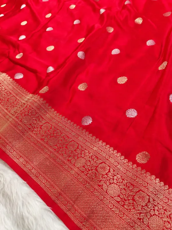 Red_Satin_Banarasi_Saree