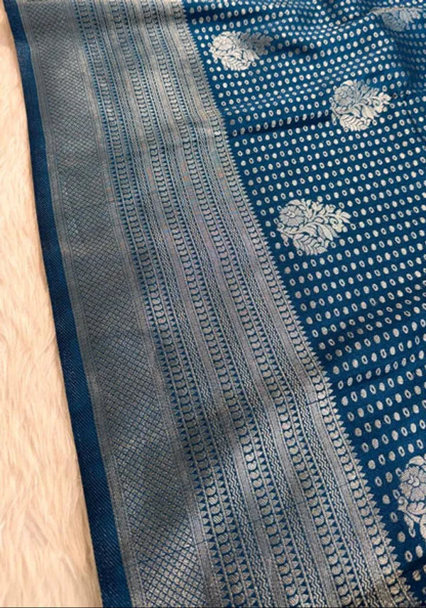Blue_Semisilk_Banarasi_Saree