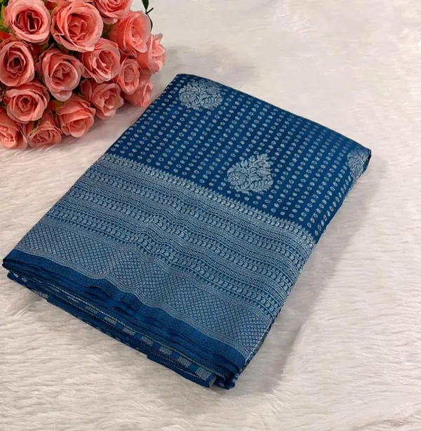 Blue_Semisilk_Banarasi_Saree